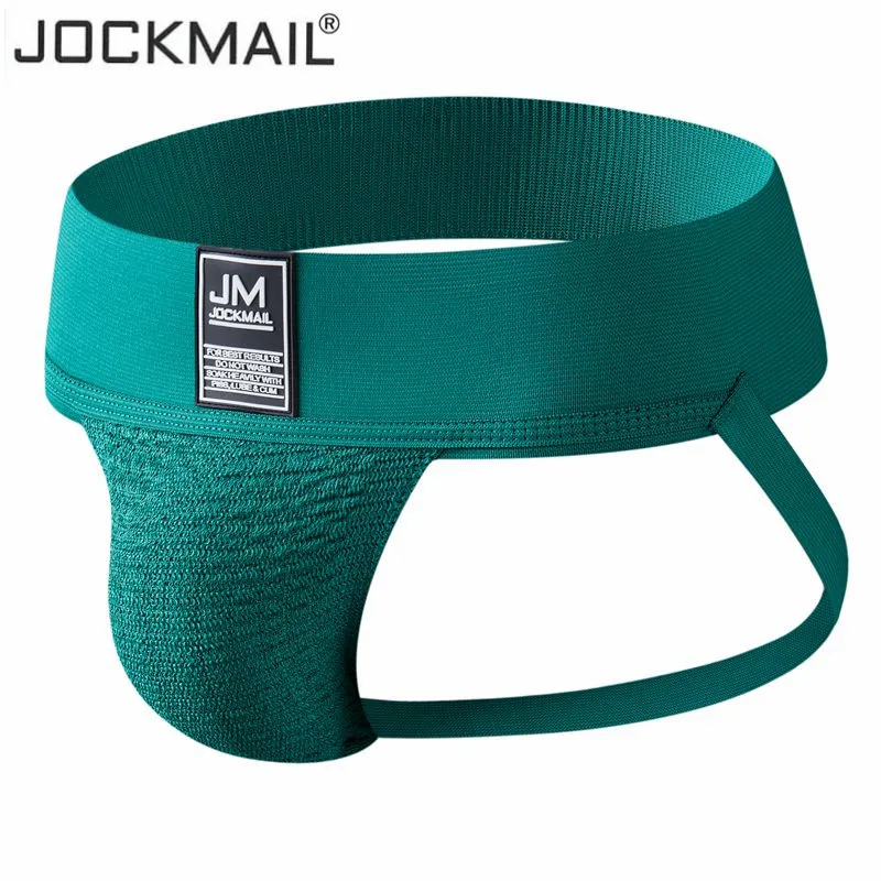 JOCKMAIL Jockstrap, Athletic Supporter w/ Stretch Mesh Pouch, Athletic Supporters for Men, Sexy men underwear gay underwear