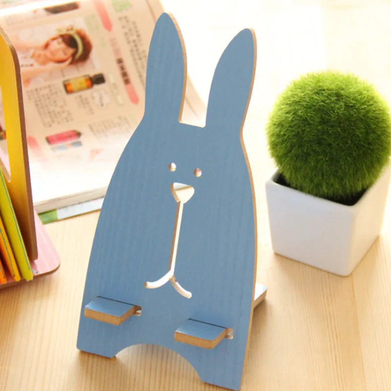 Милый кролик складной держатель для телефона почти смартфонов и планшетов