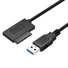 Кабель-переходник USB3.0 на Mini Sata II 7 + 6 13pin, кабель USB 3,0 SATA для жесткого диска, для ноутбука, CDDVD ROM, привода Slim Line