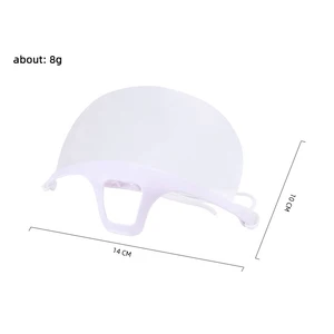 Прозрачная пластиковая прозрачная маска для микроблейдинга, 5 шт., принадлежности для очистки татуировок, аксессуары для перманентного макияжа