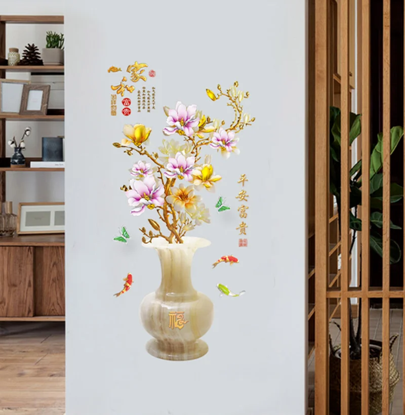 

Flower DIY Wall Stickers Wall Living Room Bedroom Home Mural Decor Hot