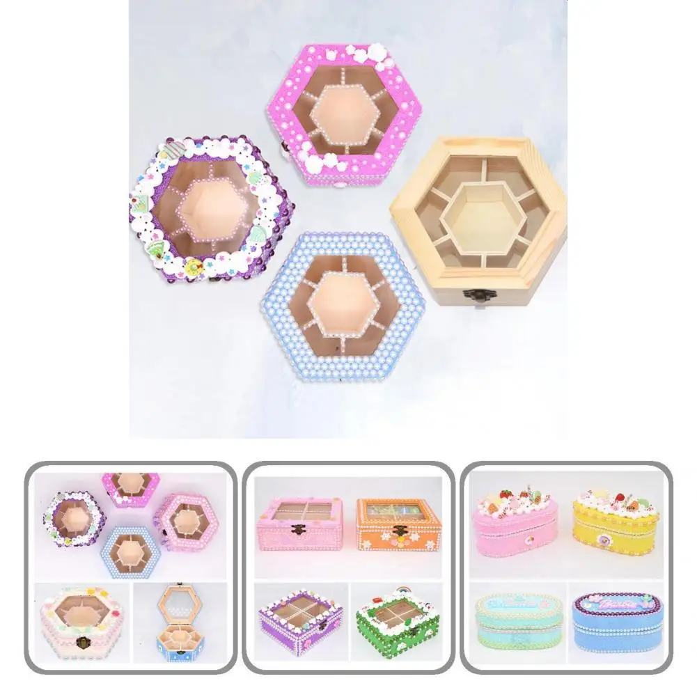 

Деревянная шкатулка для хранения, для дома