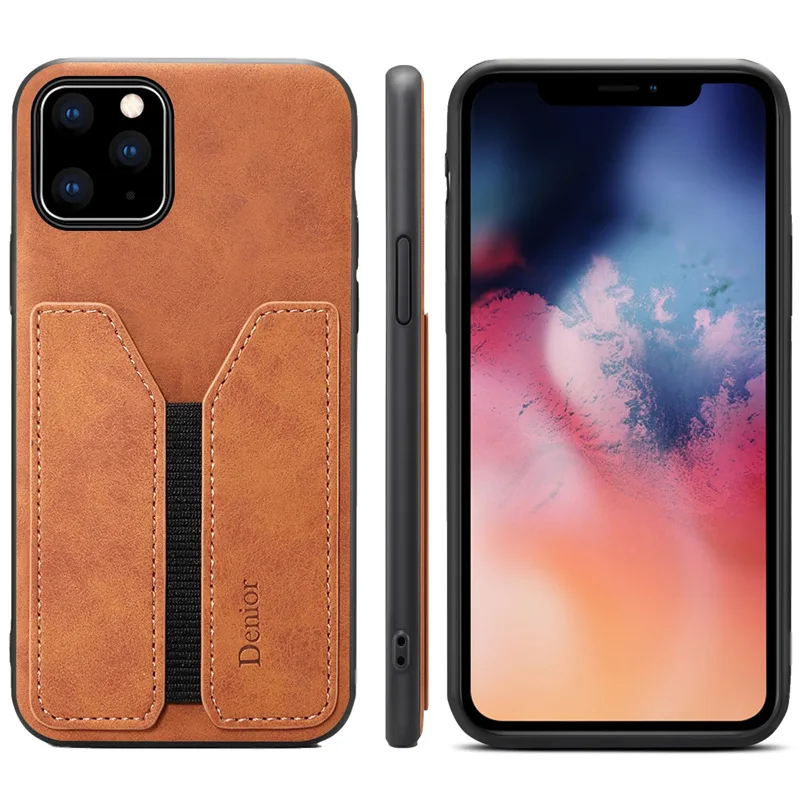 Кожаный чехол для iPhone 7 8 Plus X XR XS Max 11 Pro Max|Бамперы| |
