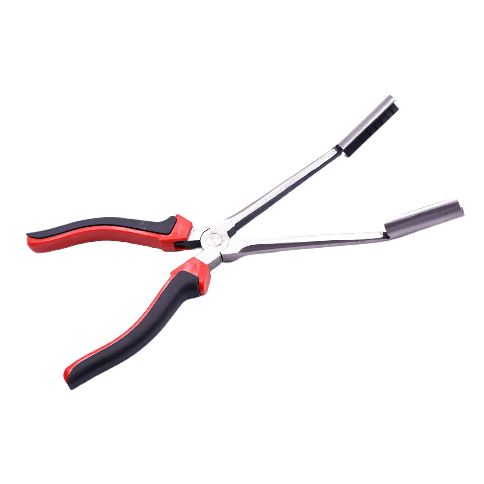 

2021 Cylinder Type Automobile High Voltage Wire Pliers High Hardness Anti-slip Pliers Rounded Nose Tip High-voltage Wire Pliers