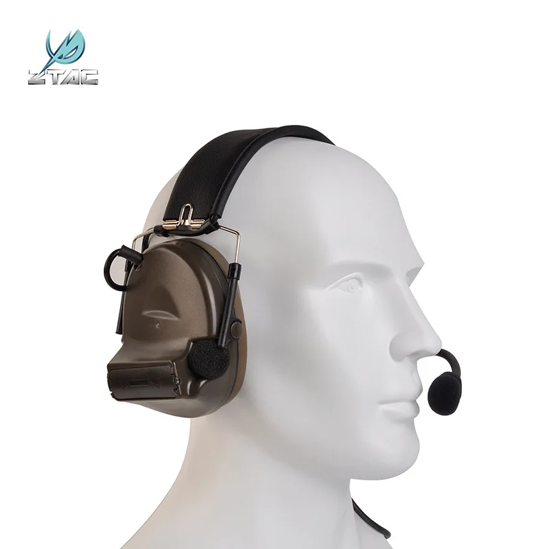 Z-tac tactical comtac II peltor Наушники Без функции шумоподавления Коммуникационный наушник новая версия Z151