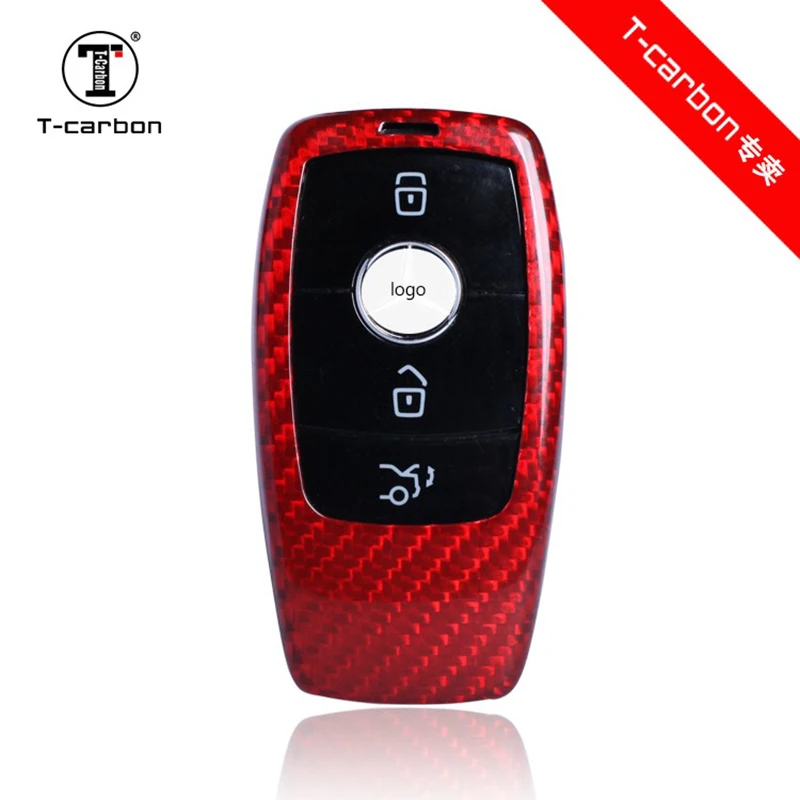 

For f mercedes-benz2019 new t-carbon new e-class key bag E200L E300L modified key case o fashion brand Automobile accessories