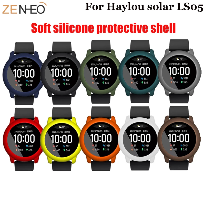Для Haylou Solar LS05 умные часы TPU мягкая фоторамка защитная оболочка Полная защита |