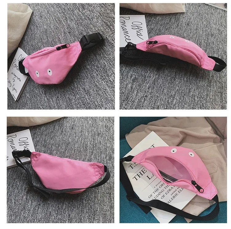 Новая детская поясная сумка с принтом для девочек сумки ремнем на плечо Детские