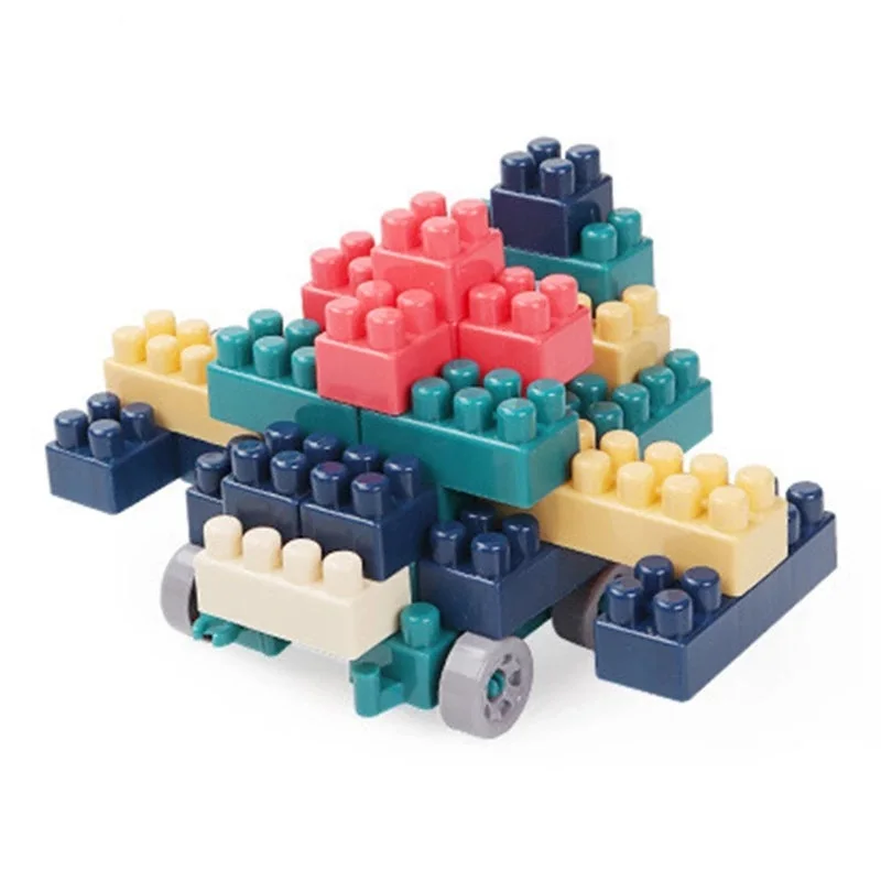 

Morandi Building Blocks City DIY Creative Bricks Bulk Model Kids Assemble Toys Compatible All Brand Size Education Toys Baby