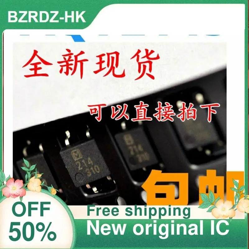 1-20PCS AQY214S AQY214SX AQY214 214 SOP4 New original IC