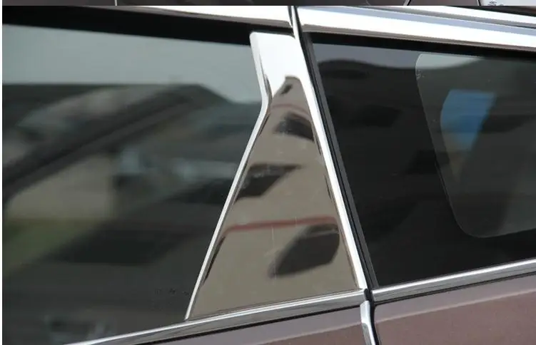 Высококачественная накладка на окно из нержавеющей стали (набор 6 шт.) для 2013 2014 2015