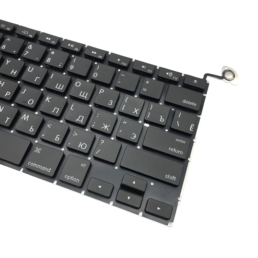 Новая маленькая клавишная русская клавиатура с подсветкой для Macbook Pro 13 &quotUnibody A1278