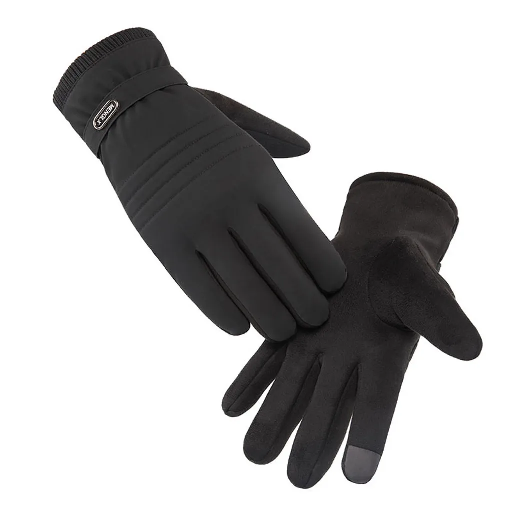 Перчатки мужские зимние теплые мотоциклетные лыжные сноубордические перчатки