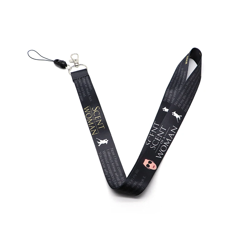 Кино ремешок для телефонов аромат женщины ремешки чехол телефона ключей на шею