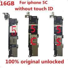 Оригинальная материнская плата для iphone 5C 16GB разблокированная и без сенсорного экрана IDfor iphone 5C IOS материнская плата+ инструмент
