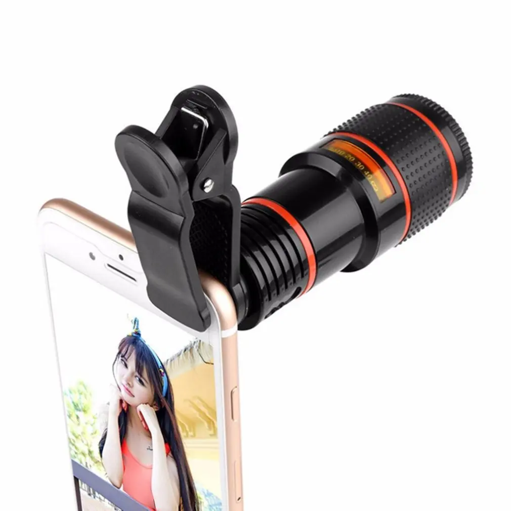 Exquisitely Designed 8 12 14 Times Mobile Phone Telephoto Telescope Lens Hd Camera Zoom External | Мобильные телефоны и