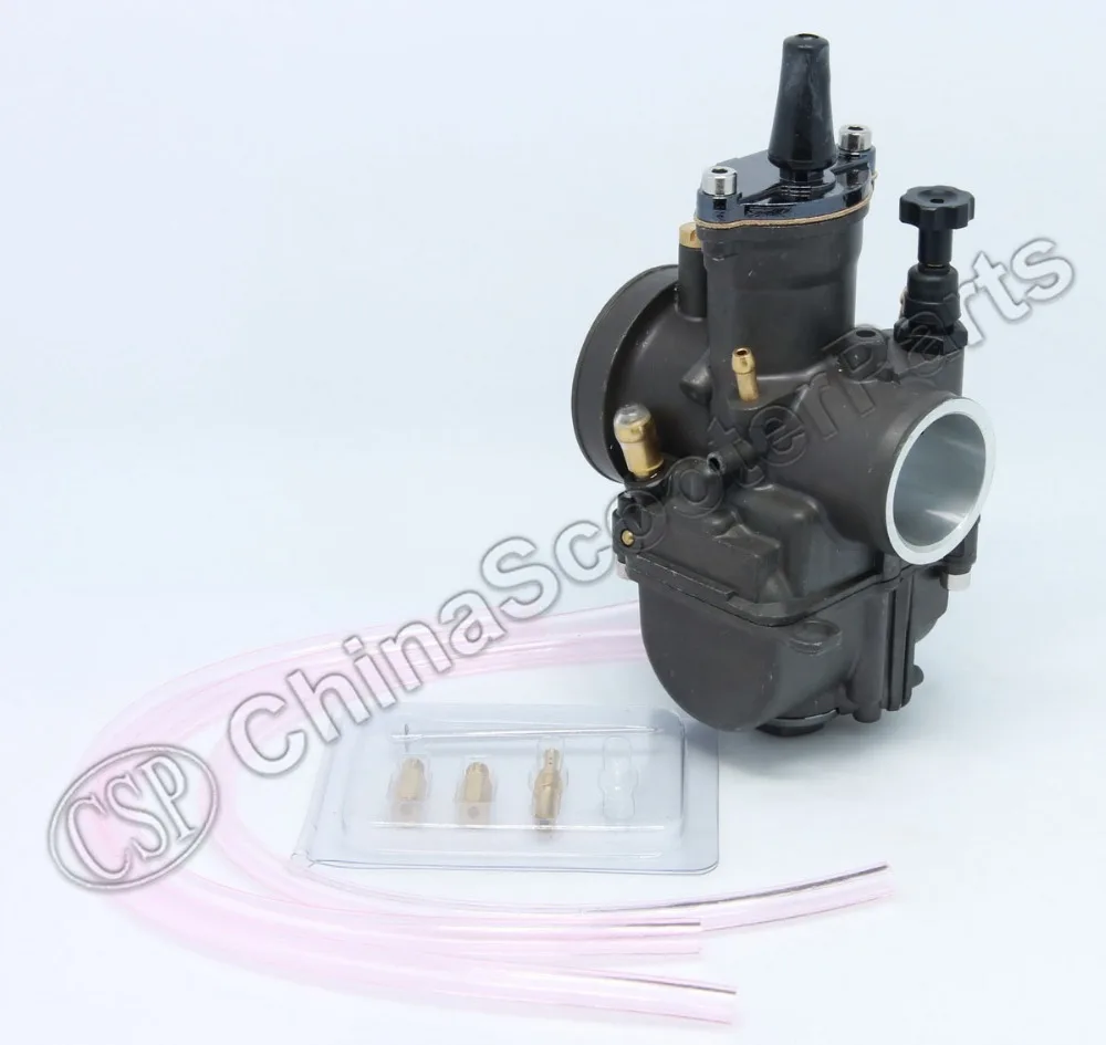 Фото Карбюратор Racing PWK Black 28 30 32 34 28 мм 30 мм 32 мм 34 мм с гидроабразивной струей для мотоцикла Keihin Koso OKO ATV №3