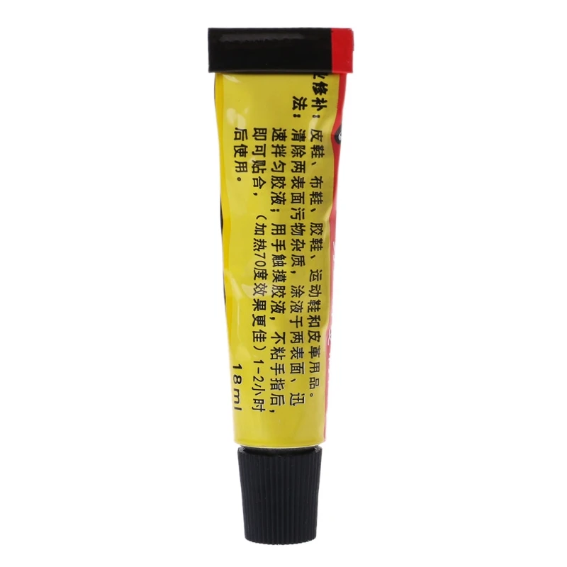 

18ml Super Adhesive Repair Glue For Shoe Leather Rubber Canvas Tube Strong Bond 62KA