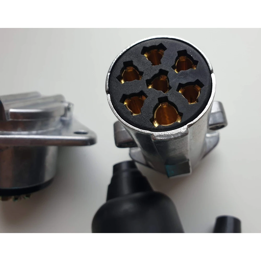 Electrical Trailer connector n-type 7 pole (socket + plug) PS 325 jc-135 | Автомобили и мотоциклы