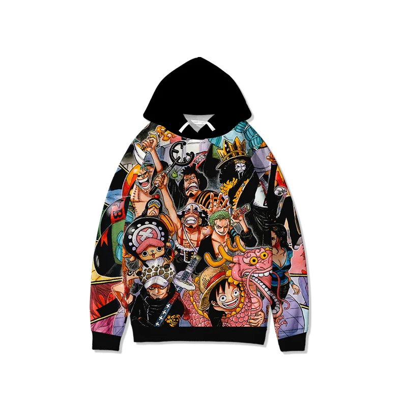 

One Piece 3D Luffy the World Clothing Sweatshirt Cosplay Hooded Hoodie One Piece Punk Rock Pullover jumper