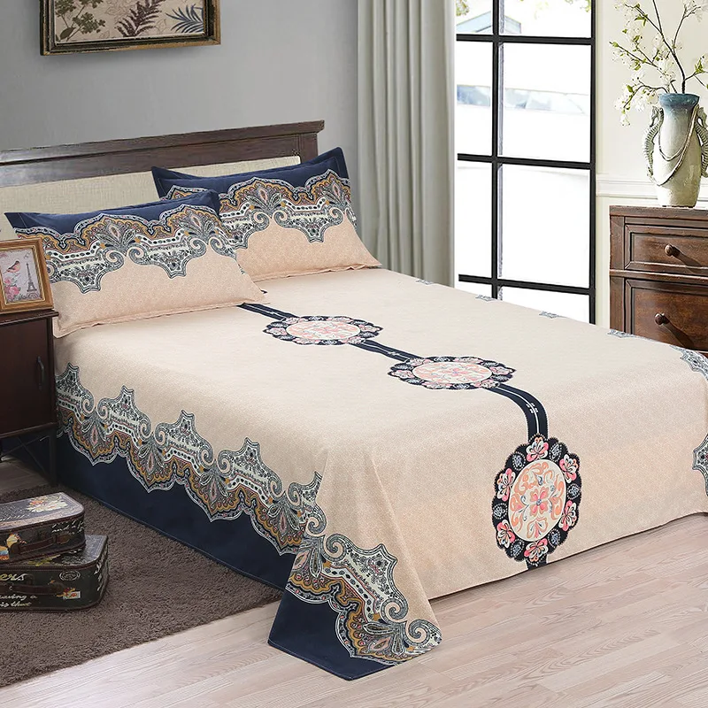 

Толстая шлифовальная простыня в этническом стиле, домашний декор, простыня с цветочным рисунком, простыня 1,5 м, 2,0 м, простыни для двуспально...