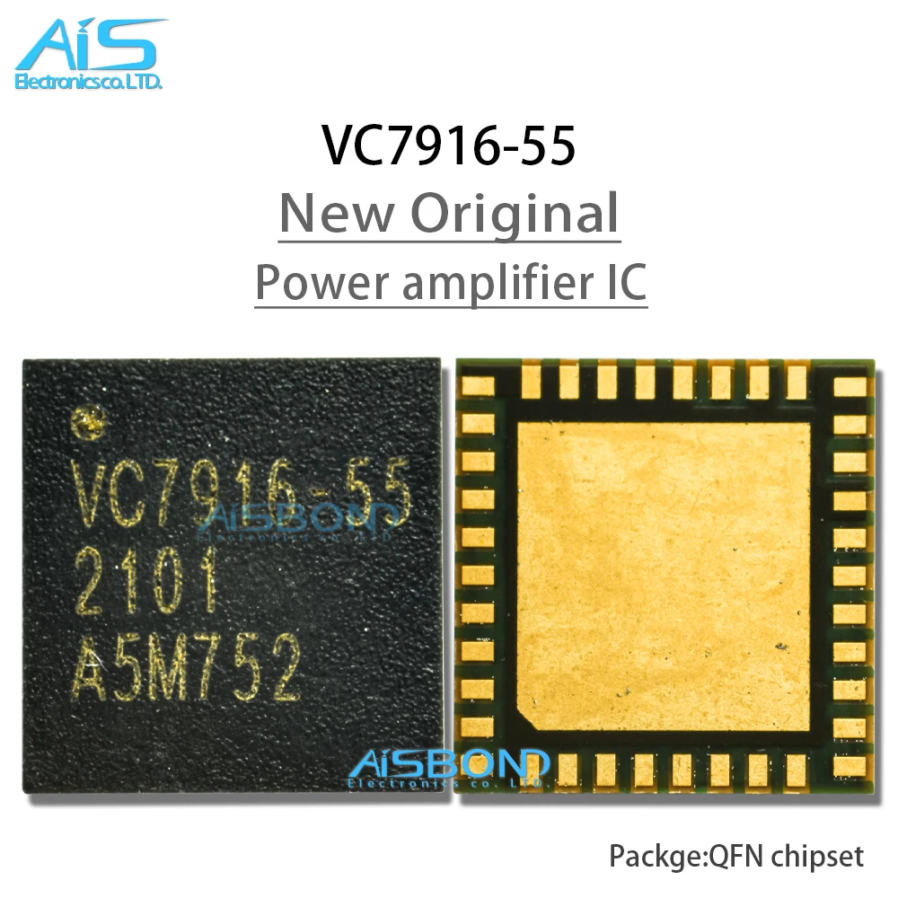 Amplificateur de puissance VC7916-55 IC PA, pour téléphone portable VC7916 7916, Module de Signal, puce