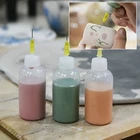 3 шт.компл. керамическая художественная сжимаемая бутылка для грязи с эффектом текстуры креативные декоративные аксессуары для керамики сделай сам инструменты XJ89