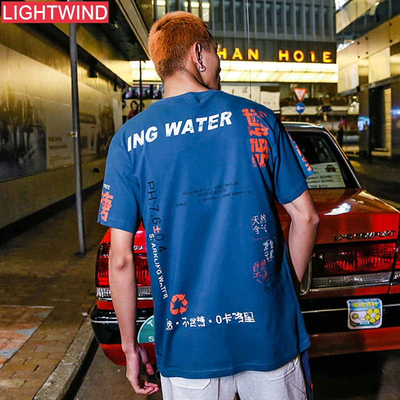 Мужская футболка с коротким рукавом в стиле хип хоп|Мужские футболки| |