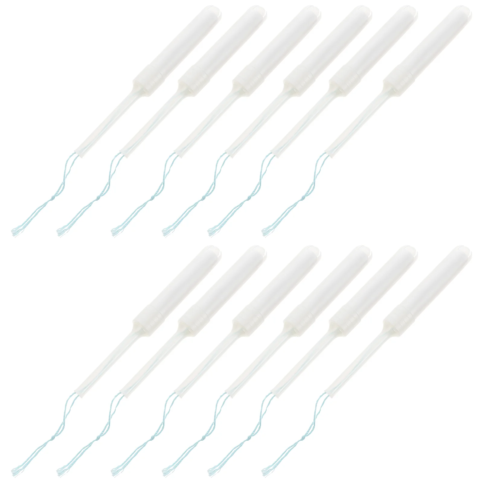 

30Pcs Swab Tampons Tampons with Catheter Gynecological Vaginal Tampon (White)