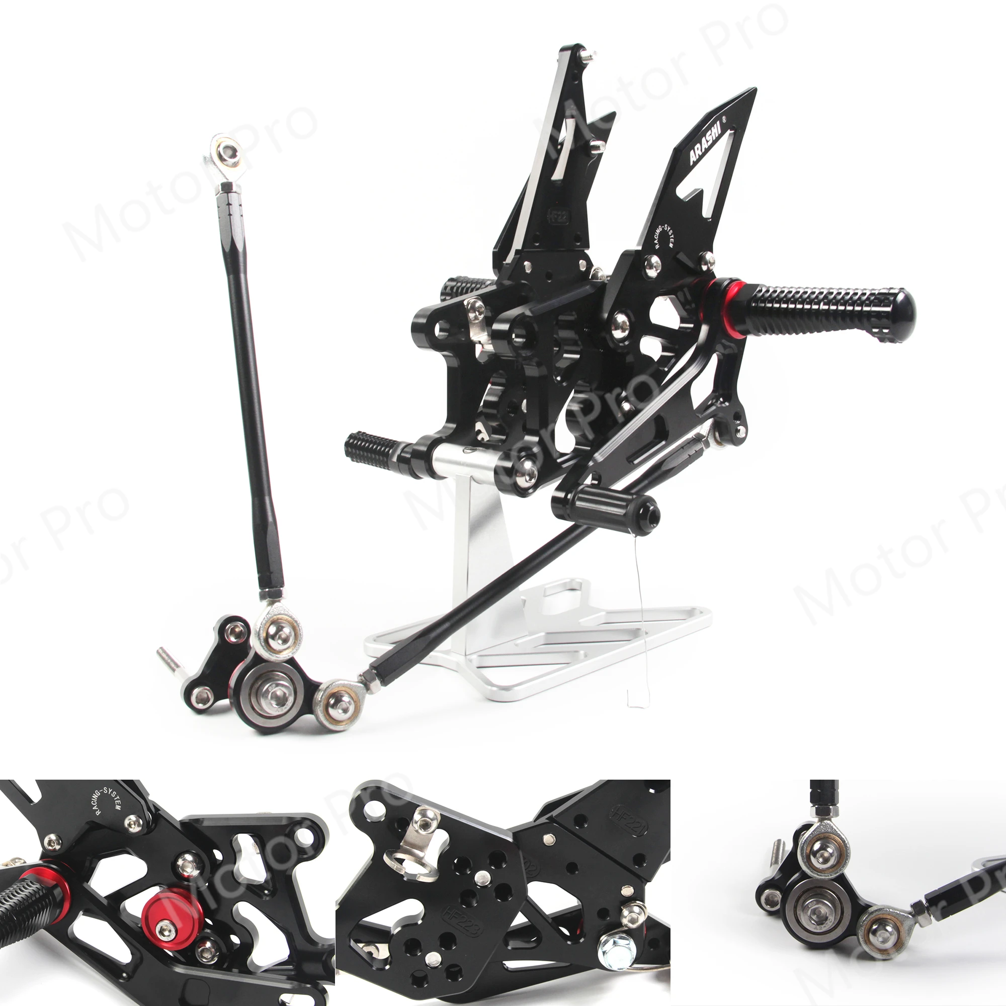 Регулируемые ножки для Honda CBR600RR 2007 2008 аксессуары мотоциклов Peg Rearsets CBR 600 RR CBR600 600RR
