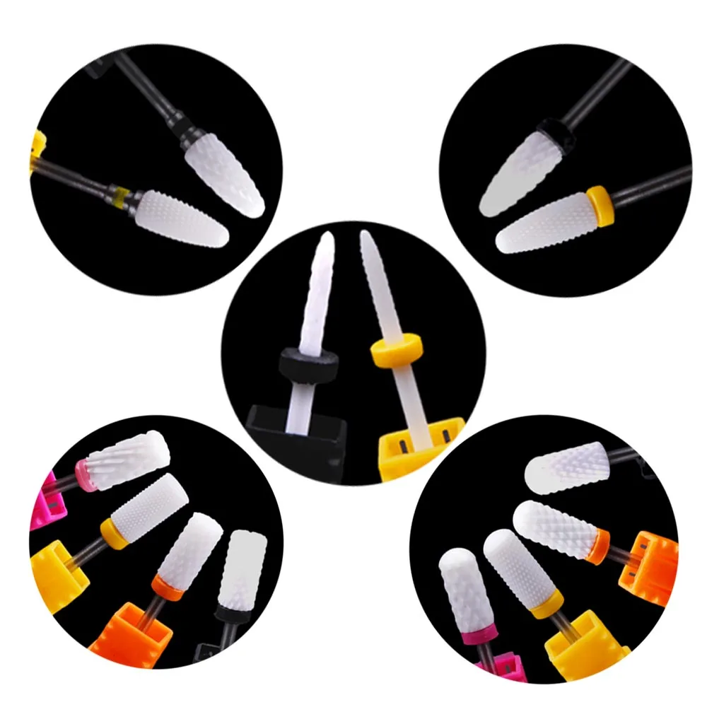 1 шт. керамический сверло для ногтей маникюрный станок фреза электрическая