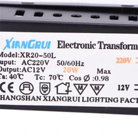 led power supply driver electronic transformer 1pc 20w ac 220v to 12v