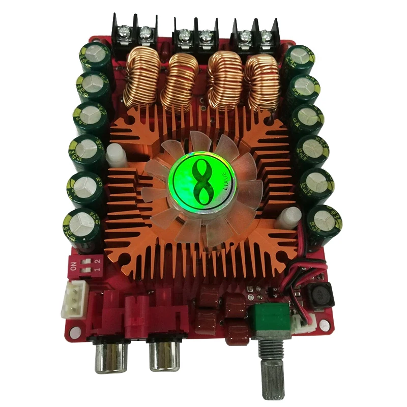 TDA7498E 2 канальный цифровой аудио высокой мощности усилитель платы модуль BTL220W 160 Вт+ 160 Вт DC 15-36 в AMP доска