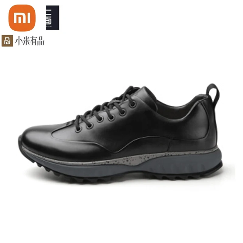 

youpin qimian Black Shark Urban Casual Leather Shoes Head Layer Cowhide Joker Cushioning Casual Shoes Antibacterial Insole