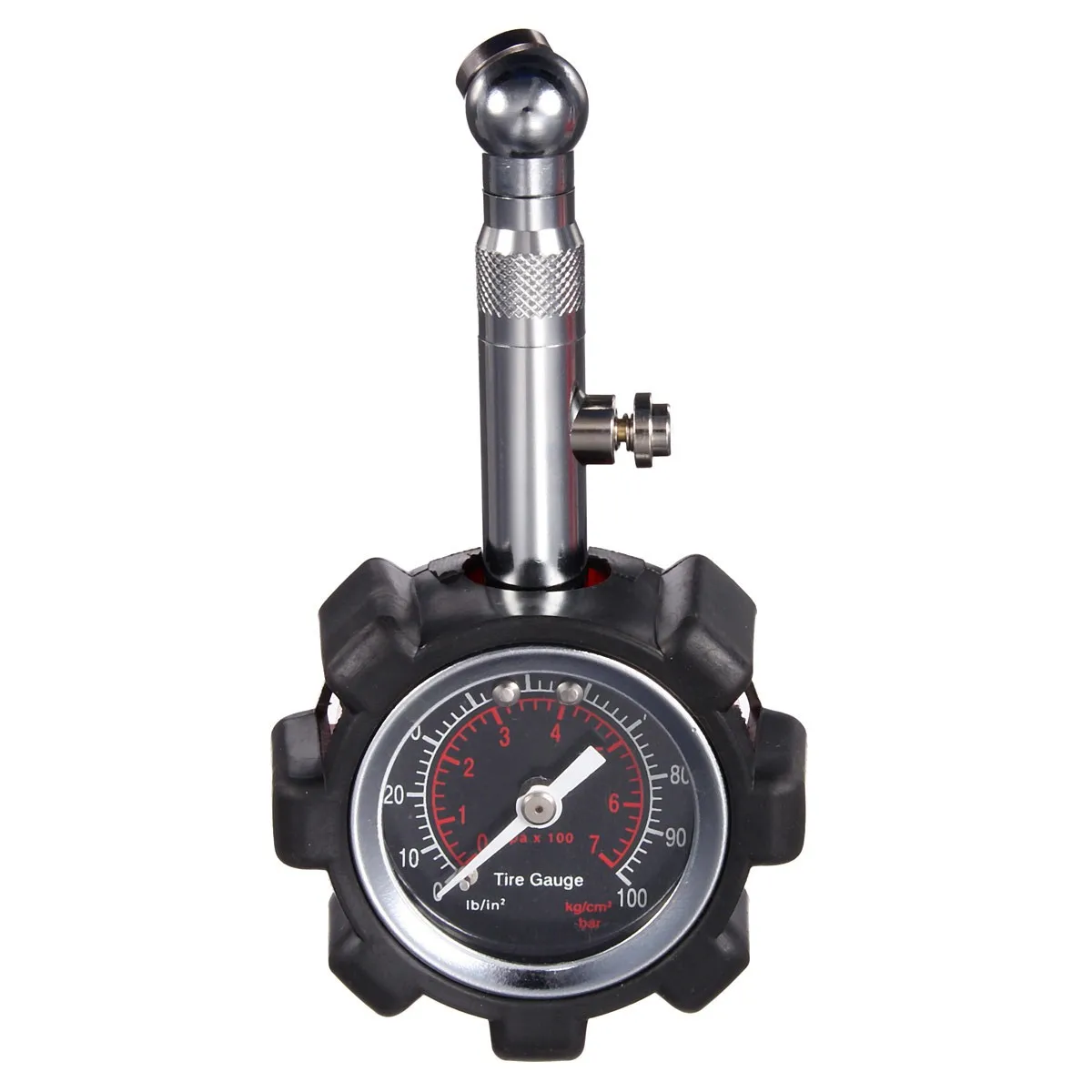 От 0 до 100PSI точные наклейки на автомобиль мотоцикл датчики давления воздуха прецизионный Циферблат Аналоговые измерительные приборы давления