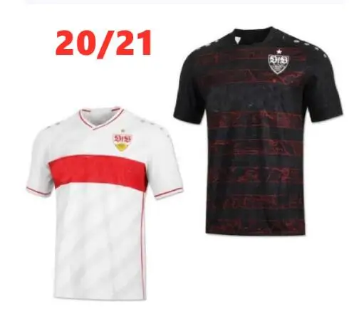 

new 20 21 VfB Stuttgart Soccer Jerseys Home court away 2020 2021 maillots DIDAVI GRAHL W.SILAS GONZALEA MANGALA Football shirts