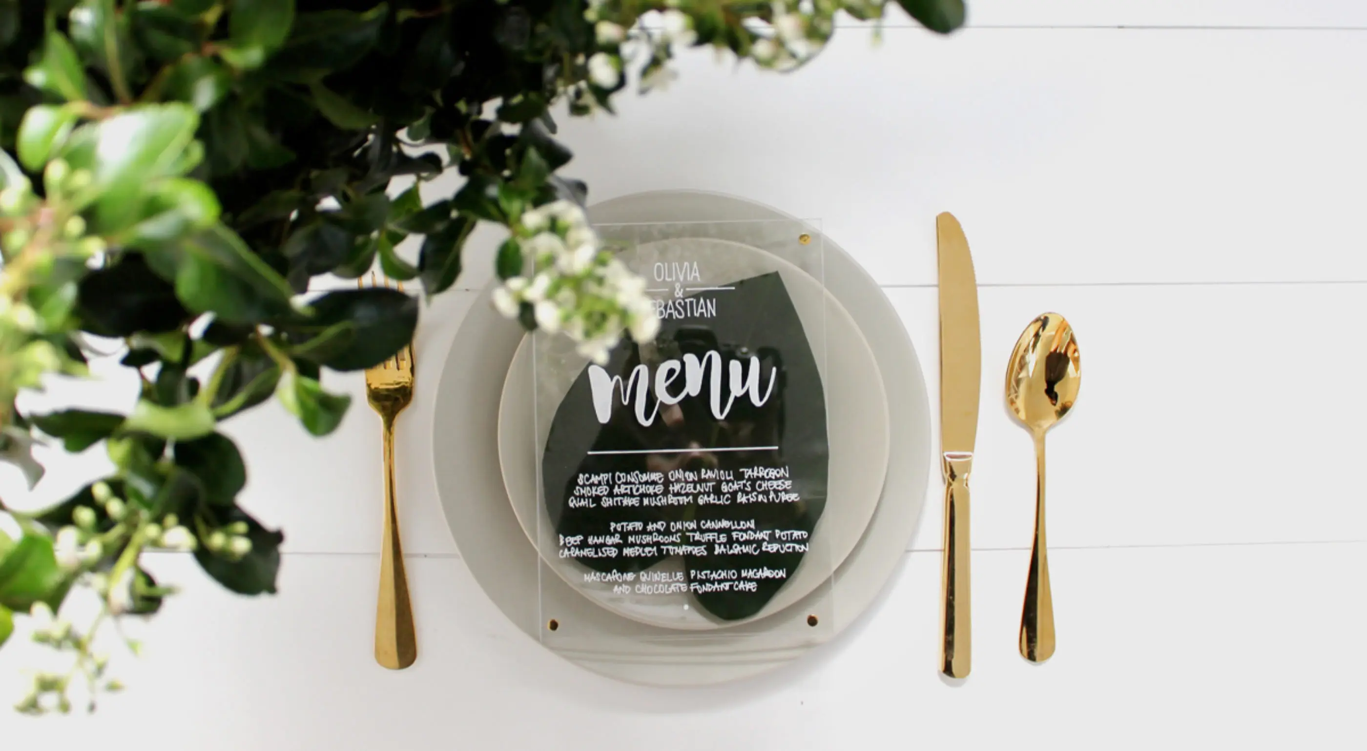 Акриловая Свадебная вывеска меню прозрачная акриловая свадебная бара Lucite