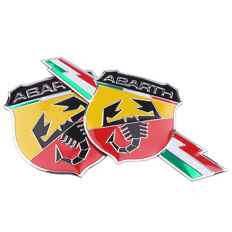 Стайлинг автомобиля 3D металлический алюминиевый итальянский Скорпион брызговик