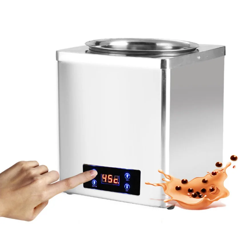 

3L Electric Pearl Insulation Pot Soup Warming Machine Food Holding Furnace Commercial Pearl Heat Preservation Warmer Machine
