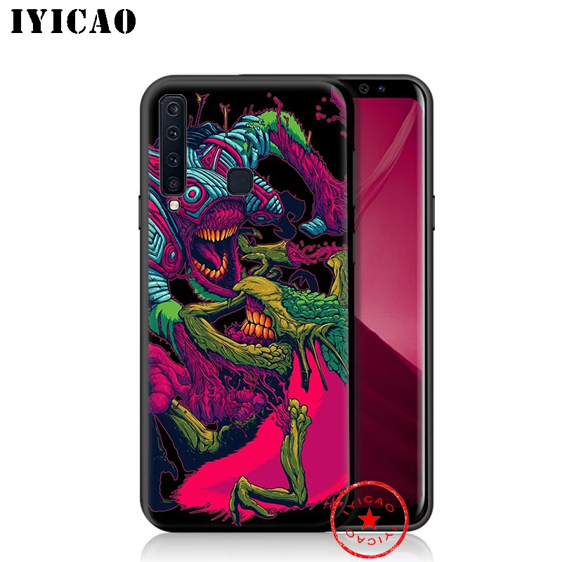 IYICAO большое чудовище арт мягкий чехол для телефона samsung Galaxy A50 A70 A60 A40 A30 A20 A10 M40 M30 M20