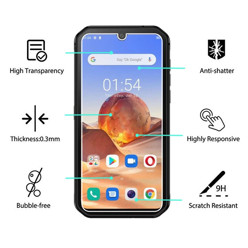 2.5D Защитная пленка для экрана телефона стекло Blackview BV9900E закаленное BV9900 E защитное