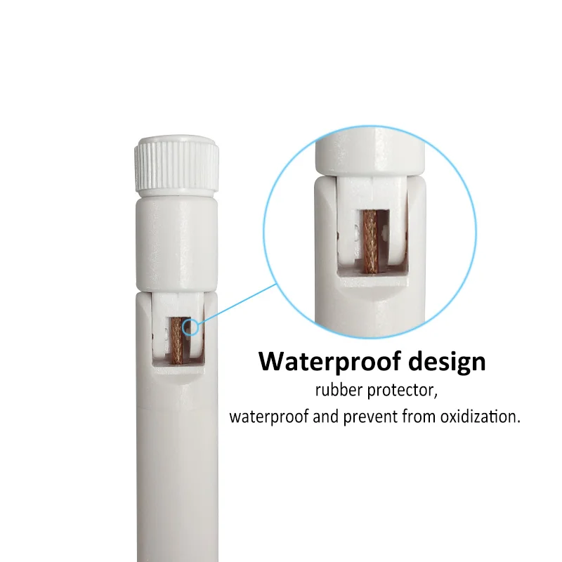 GRANDWISDOM 10pcs 2.4G antenna 5dbi sma female wlan wifi 2.4ghz antene pbx iot module router tp link signal receiver antena