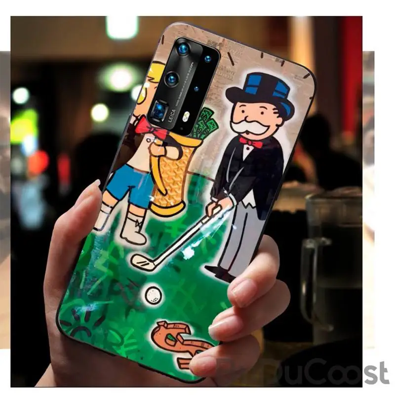 

Dollar Dictator Cartoon Custom Soft Phone Case For Huawei P9 10 20 30 40 P Smart 20lite 2019 P30 Lite Pro P9 Lite 2017 P 40 Pro