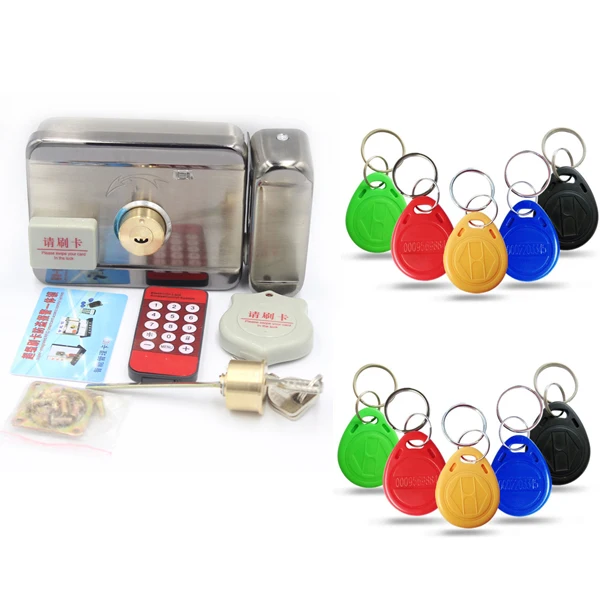 

Электрический замок, система контроля доступа, электронный интегрированный RFID идентификационный считыватель дверей 125 кГц двунаправленный доступ