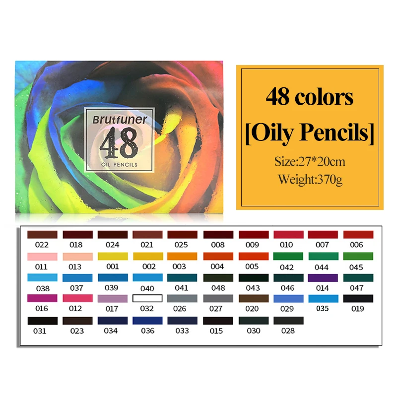 

Brutfuner масляные цветные карандаши 48/72/80/120/160/180 цветов