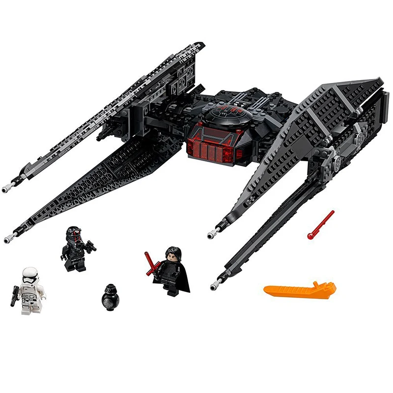 Новые игрушки Kylo Star Wars набор игрушек Tie Fighter модели строительные блоки кирпичи