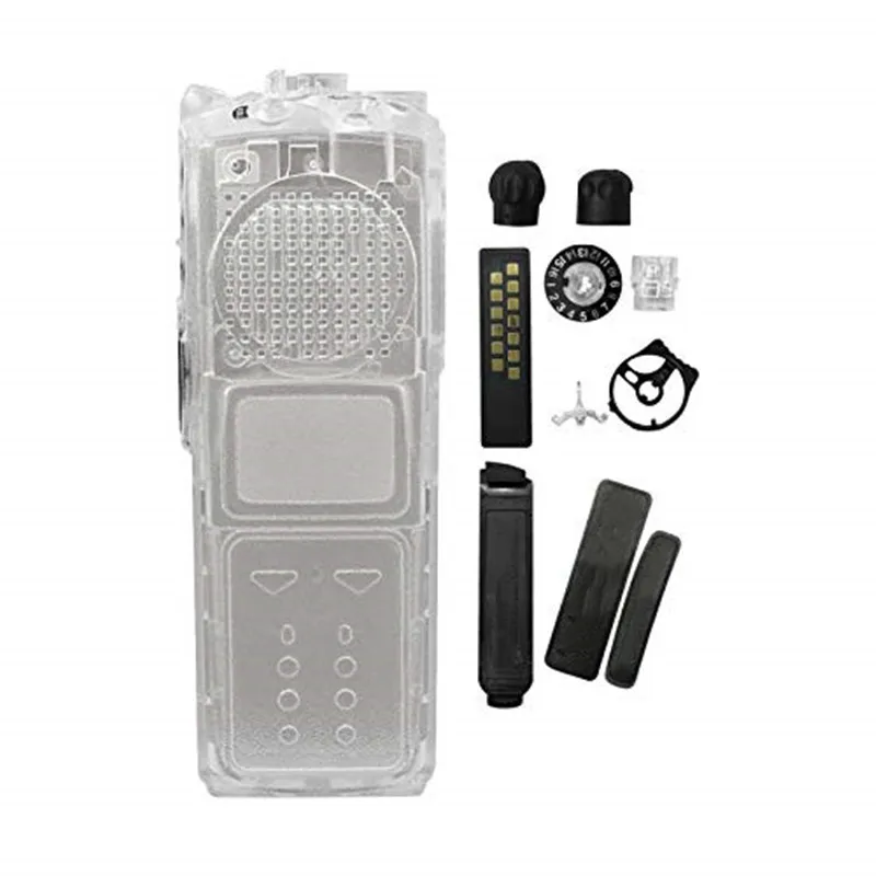 Transparent Walkie Talkie Replacement Housing Case Kit for XTS5000 Model 1 M1 Two-way Radio