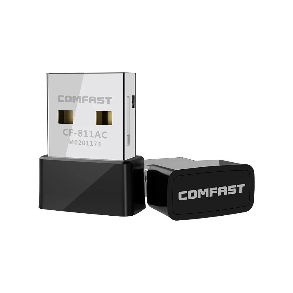 

COMFAST CF-811AC Wireless Network Card 650M Mini Portable USB 2.4G/5.8G Dual-band WiFi Network Card for PC Laptop Computer