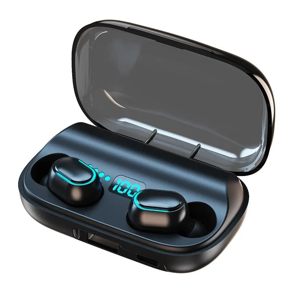 

TWS-стереонаушники T11 с поддержкой Bluetooth 5,0 и светодиодной подсветкой