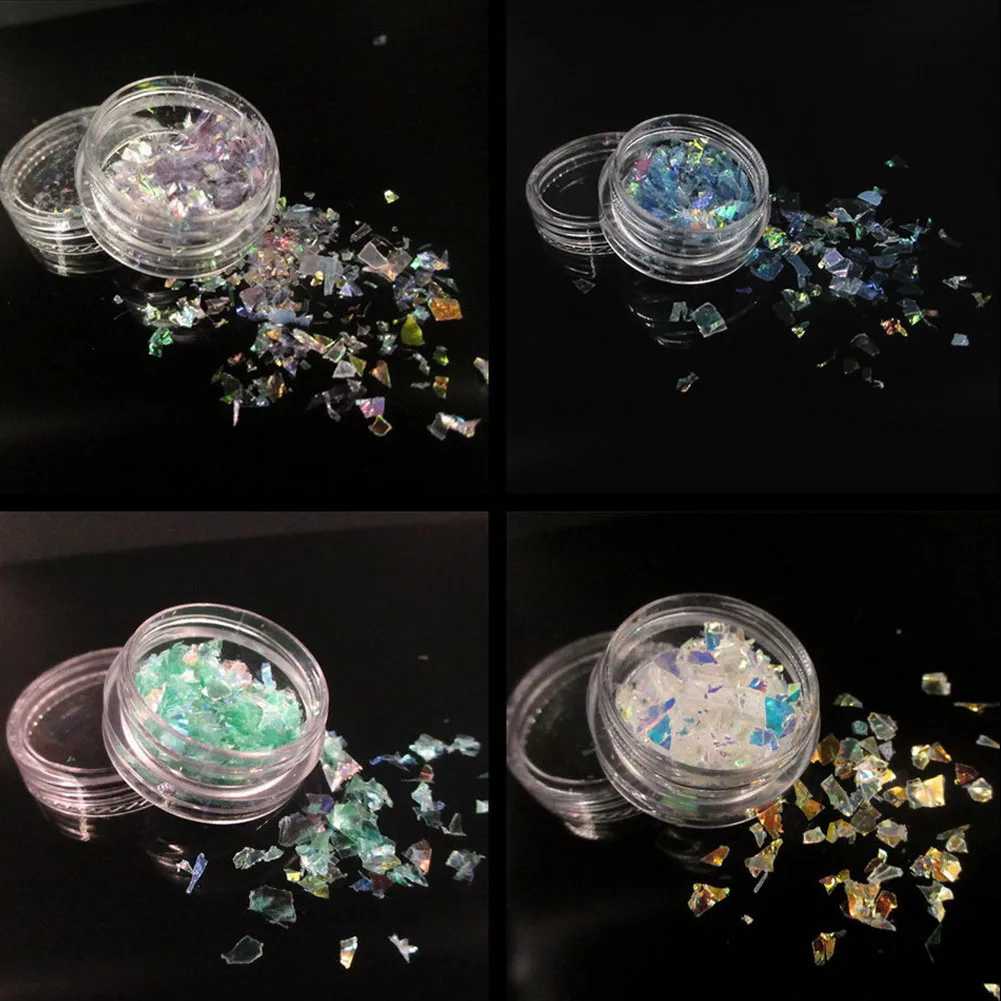 Оптовая продажа 4 шт оболочка стеклянная бумага Флуоресцентный цвет целлофан